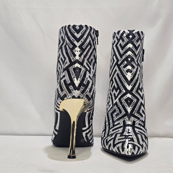 INC International Concepts Women's Stiletto Zip Booties Size 10 Black NWT - Picture 6 of 8